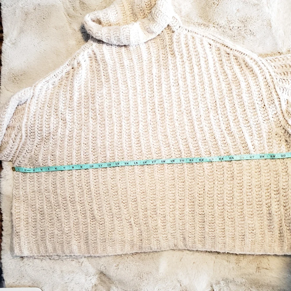 Free People Turtleneck Oversized Sweater - Picture 6 of 11